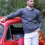 Džemper Sevn V-izrez