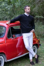 Džemper Sevn V-izrez