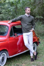 Džemper Sevn V-izrez