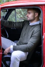 Džemper Sevn V-izrez - Slika 4