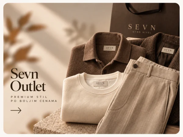 SEVN Outlet – muška garderoba na sniženju